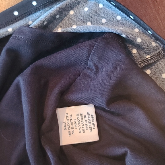 NWT Philosophy black/white polkadot skirt Large - Picture 8 of 8